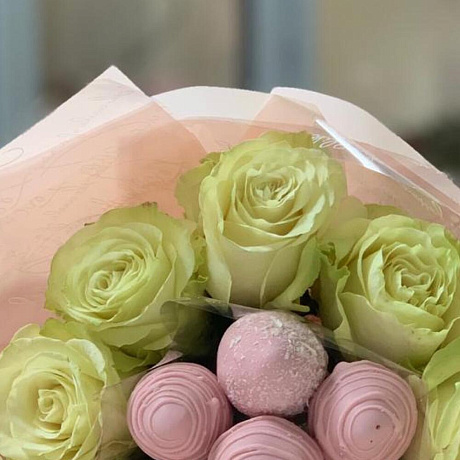 Розы и клубника - Фото 4