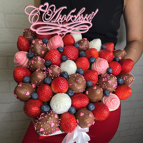 Букет цветов Сердце Сияй - Фото 3