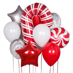 Композиция из шаров "Новогодние сладости!"