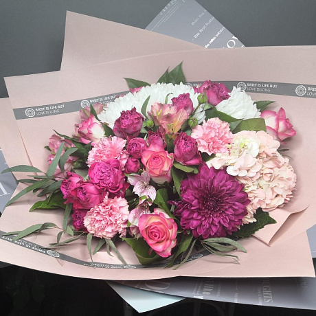 Букет цветов Романтика №165 - Фото 5