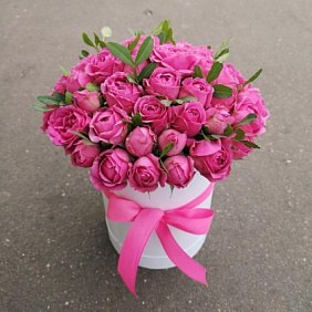 Кустовые пионовидные розы №177