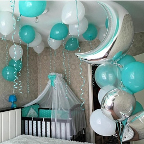 Композиция из шаров "Нежная встреча"