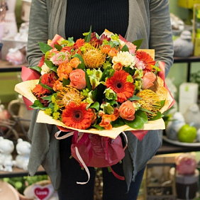 Букет цветов "Осенний"