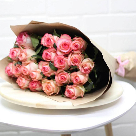 Букет из 21 роз Джумилия - Фото 6