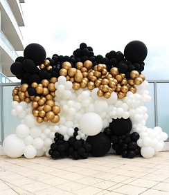 Фотозона "Стена из пузырьков" - 8 из шаров