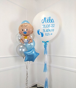 Композиция из шаров "Метрика"