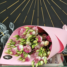 Букет из эустомы №167