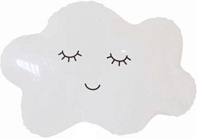 Фольгированный шар Фигура, "Облако", Белое