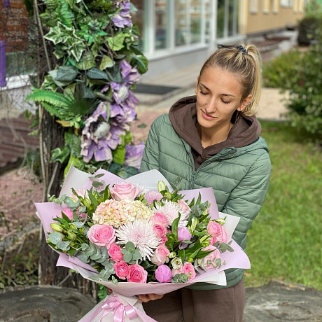 Букеты цветов Осенняя нежность №160 - Фото 2