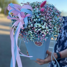 Букет цветов "Rainbow" №162