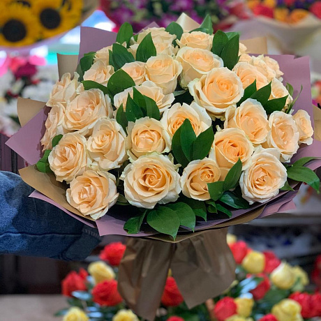 Букет из 35шт розы - Фото 6