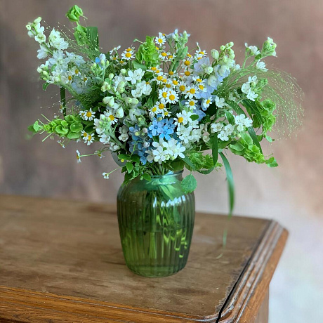 Букет цветов Полевой сад - Фото 2