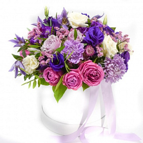 Цветы в коробке (23 шт.)