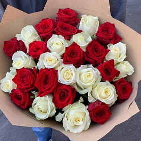 29 роз 60см