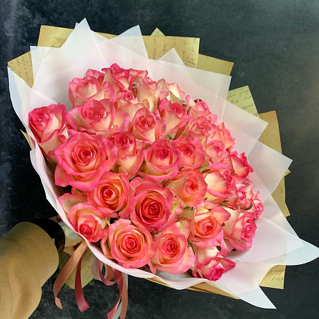 31 розовая Роза №160 - Фото 3