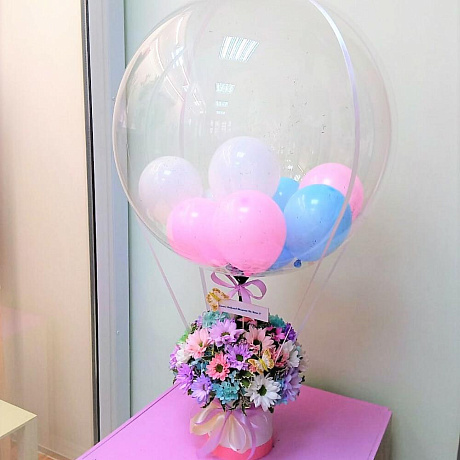 Букет цветов Нежное облако №163 - Фото 2