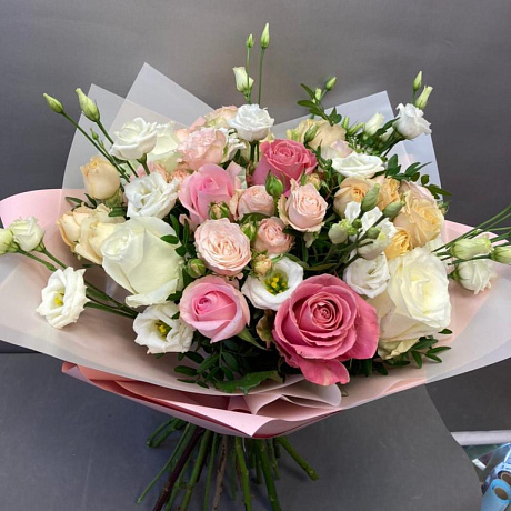 Букет из роз нежный - Фото 3