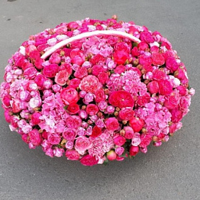 Букет цветов "Fuscia"