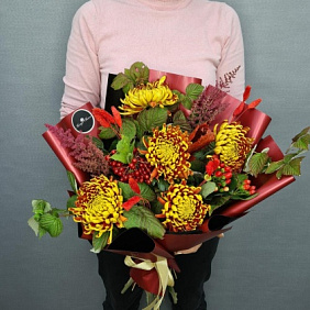 Букет цветов "Золотая Осень"