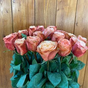 Букет цветов "Кофе"