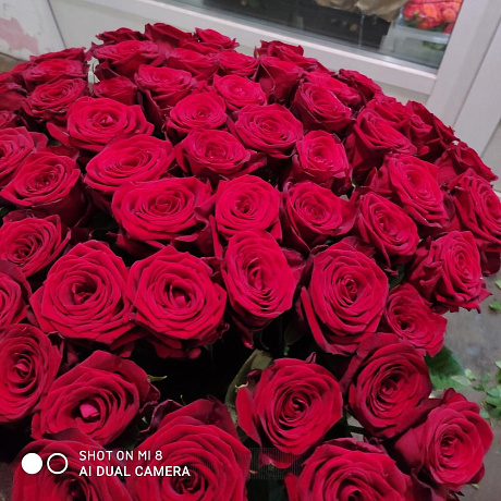 Букет цветов Красный хит - Фото 6