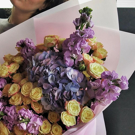 Букет цветов Lavander and vanilla - Фото 4