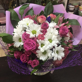 Букет цветов "Комплимент" №186