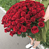 Букет из 101 розы 70см №160 - Фото 4