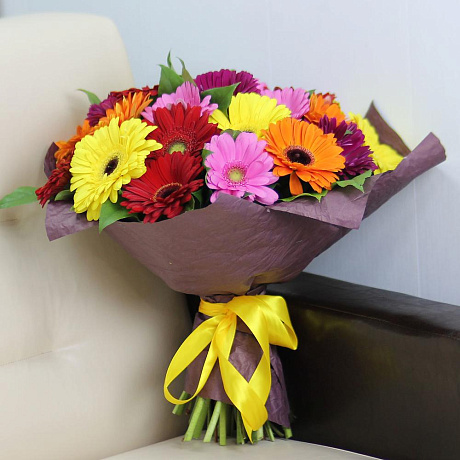 25 гербер микс в крафте - Фото 2