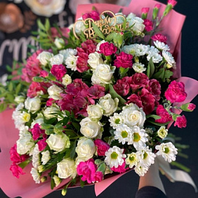 Букет цветов "Полевой микс" №161