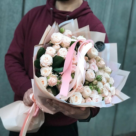 Букет цветов Нежный взгляд №160 - Фото 3