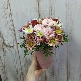 Цветы в коробке №933