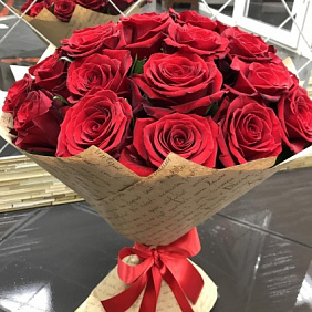 Букет из 25 эквадорских роз №173