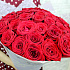 Букет РУБИНОВЫЕ УКРАШЕНИЯ из 35 красных роз - Фото 3