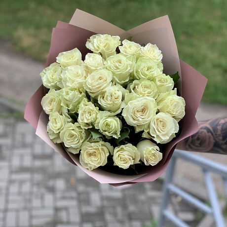 25 роз в упаковке - Фото 2