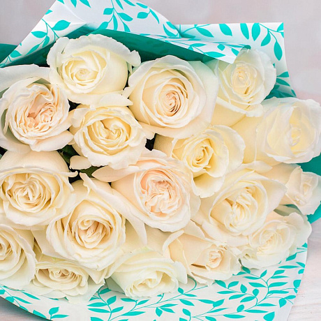 Букет из 17 роз сорта Эквадор - Фото 3