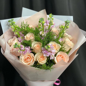 Букет цветов "Розовенький"