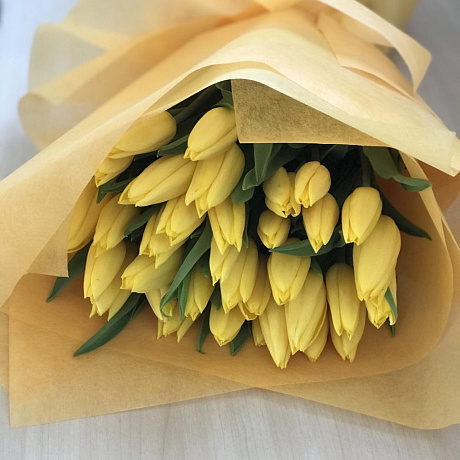 Желтые тюльпаны №160 - Фото 3