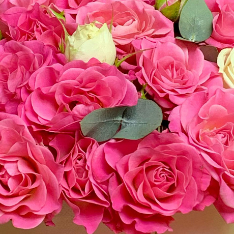 Букет цветов Малиновое пралине - Фото 5