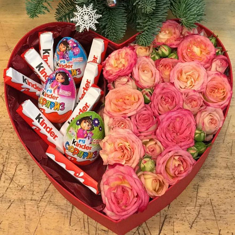 Сердце, розы и шоколад - Фото 2