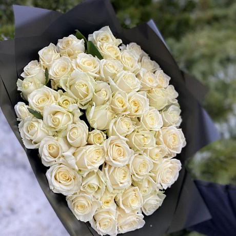 Букет роз Аваланж №166 - Фото 2