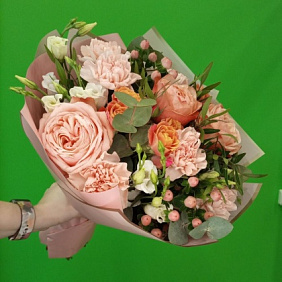 Букет цветов "Страстный поцелуй" №163