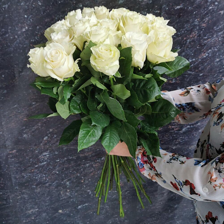 Букет из 25  роз Мондиаль - Фото 5