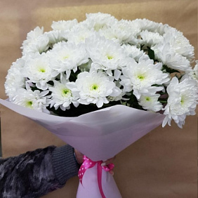 Букет из хризантемы №163