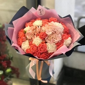 Букет цветов "Аврора" №164