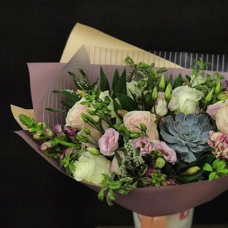 Букет цветов Холодное утро - Фото 3