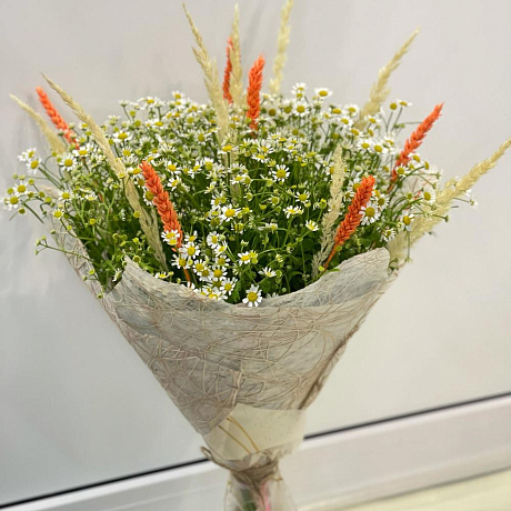 Букет цветов Полевое настроение - Фото 4