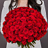 101 красная премиальная роза - Фото 3