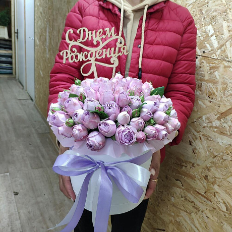Кустовая роза пионовидная - Фото 4