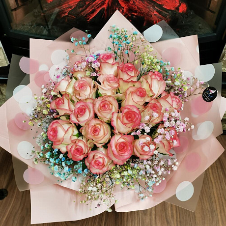 Букет цветов Романтик №161 - Фото 2